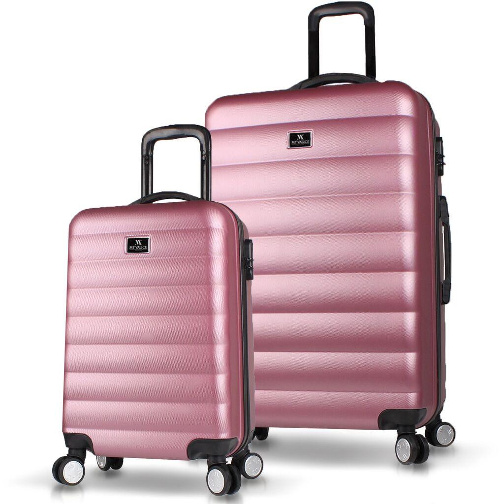 MyValice Set kofera 6568, 2 dela, Rose Gold
