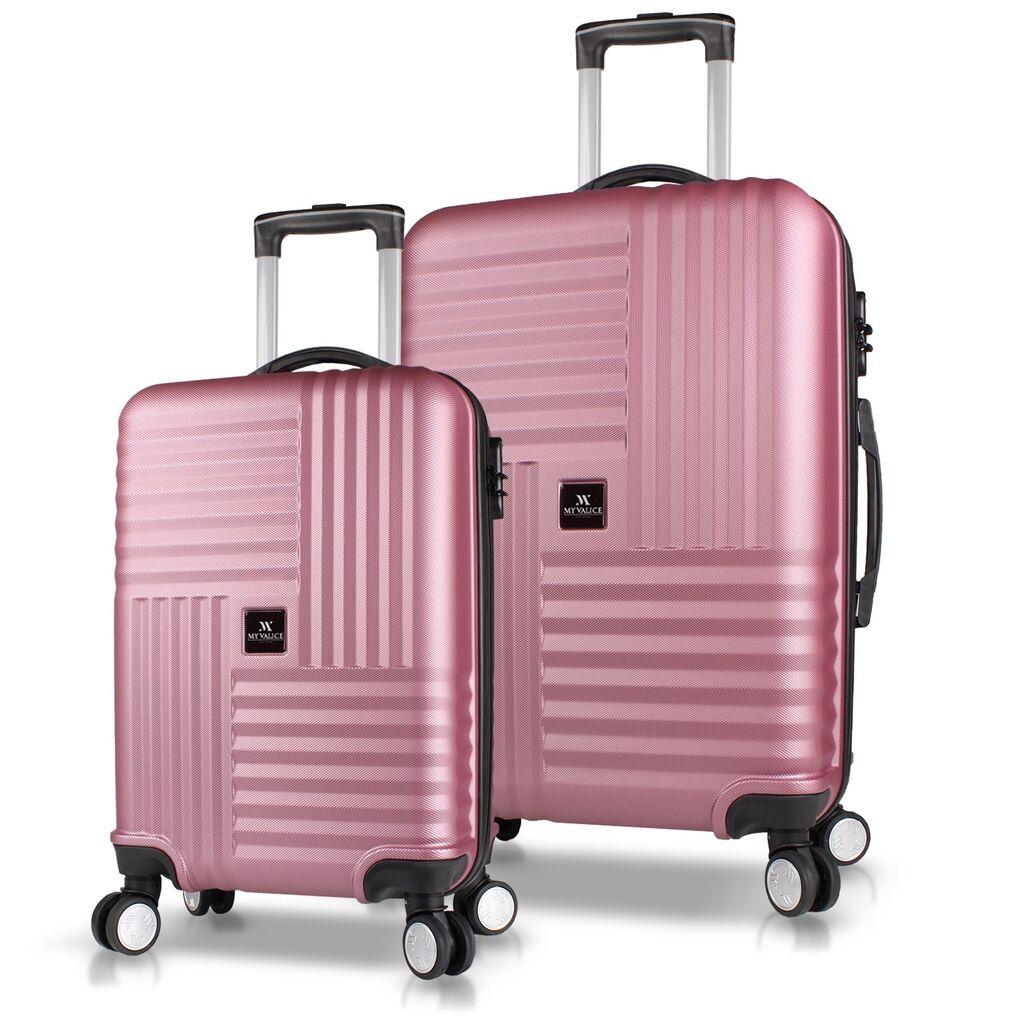 MyValice Set kofera 8210, 2 dela, Rose Gold