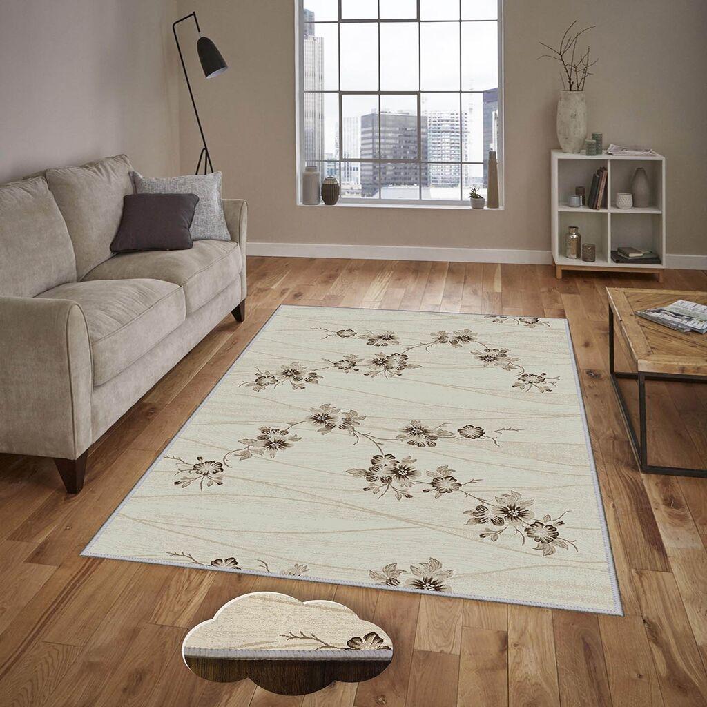 Conceptum Hypnose Tepih Eexfab1128, Pravougaoni, 80 x 120 cm, Krem