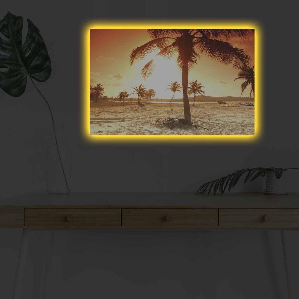 Wallity Slika sa LED osvetljenjem 4570DHDACT-050, 45x70 cm