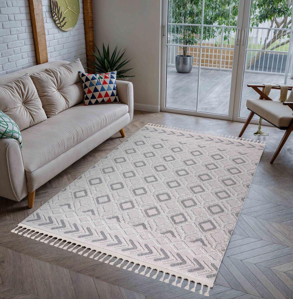 Conceptum Hypnose Tepih Polka, 120 x 170cm, Sivi
