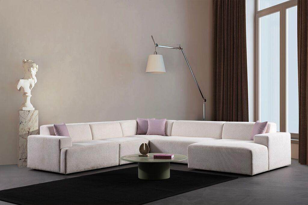 Atelier del Sofa Ugaona garnitura Melva, 305x340x145 cm