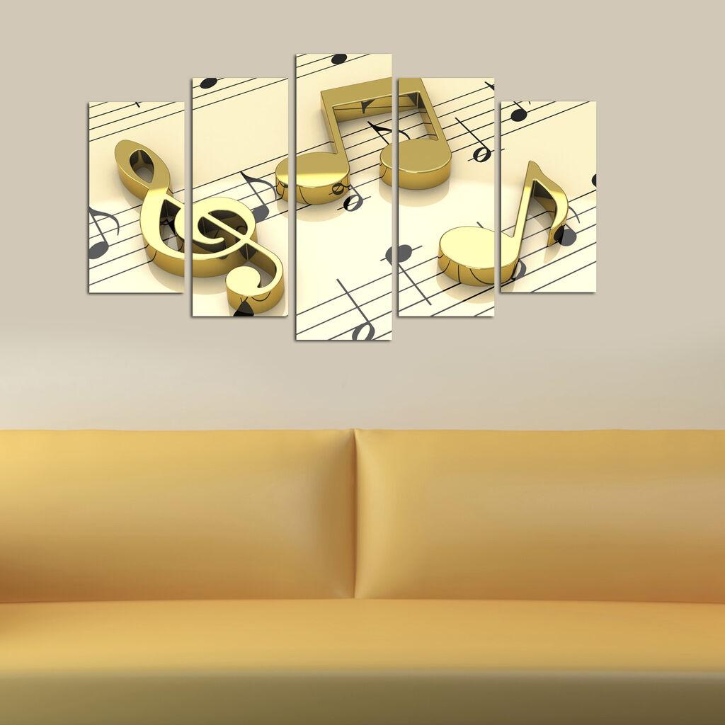 Wallity Set Slika 5M-44, 5 Delova