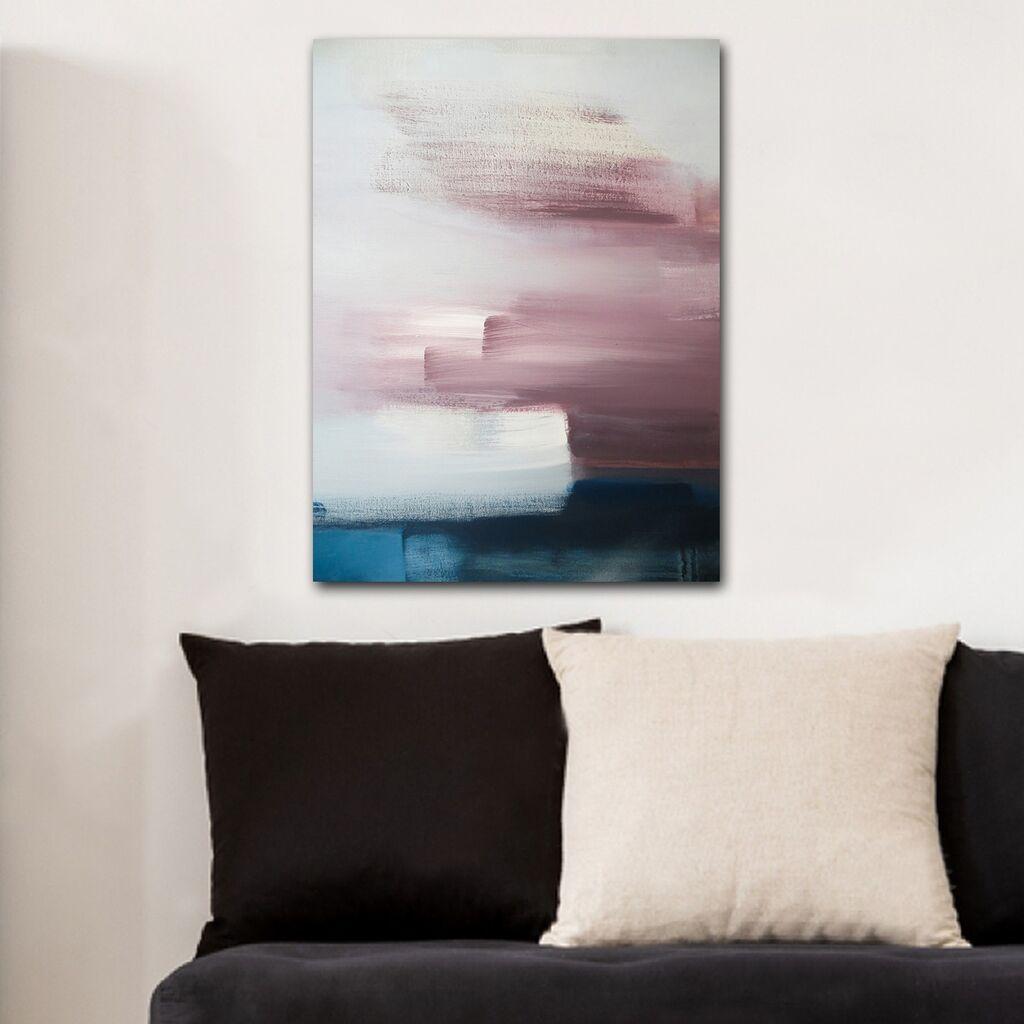 Wallity Dekorativna slika na platnu, 70x100cm, Šarena
