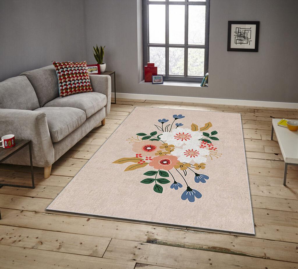Conceptum Hypnose Tepih Asr Crpt-37, Pravougaoni, 80 x 140 cm, Šareni