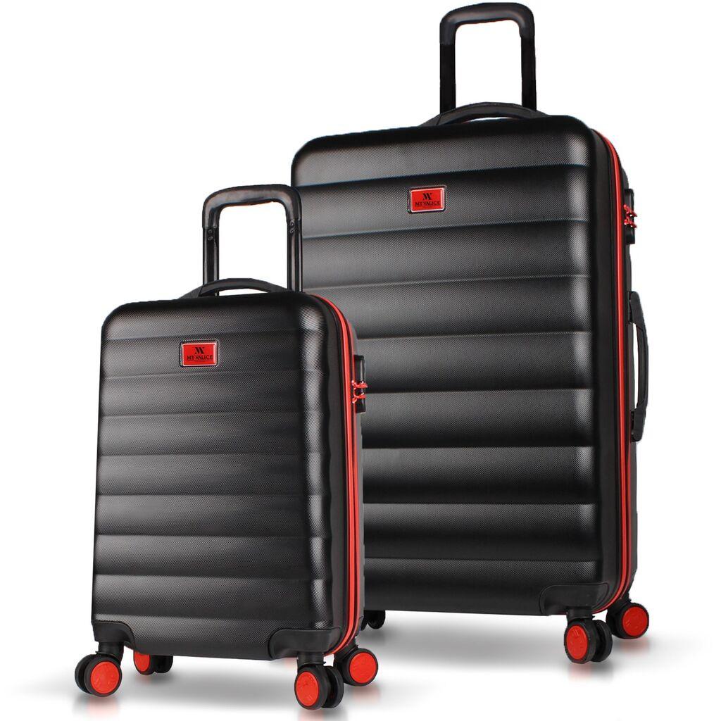 MyValice Set kofera 6537, 2 dela, Crni