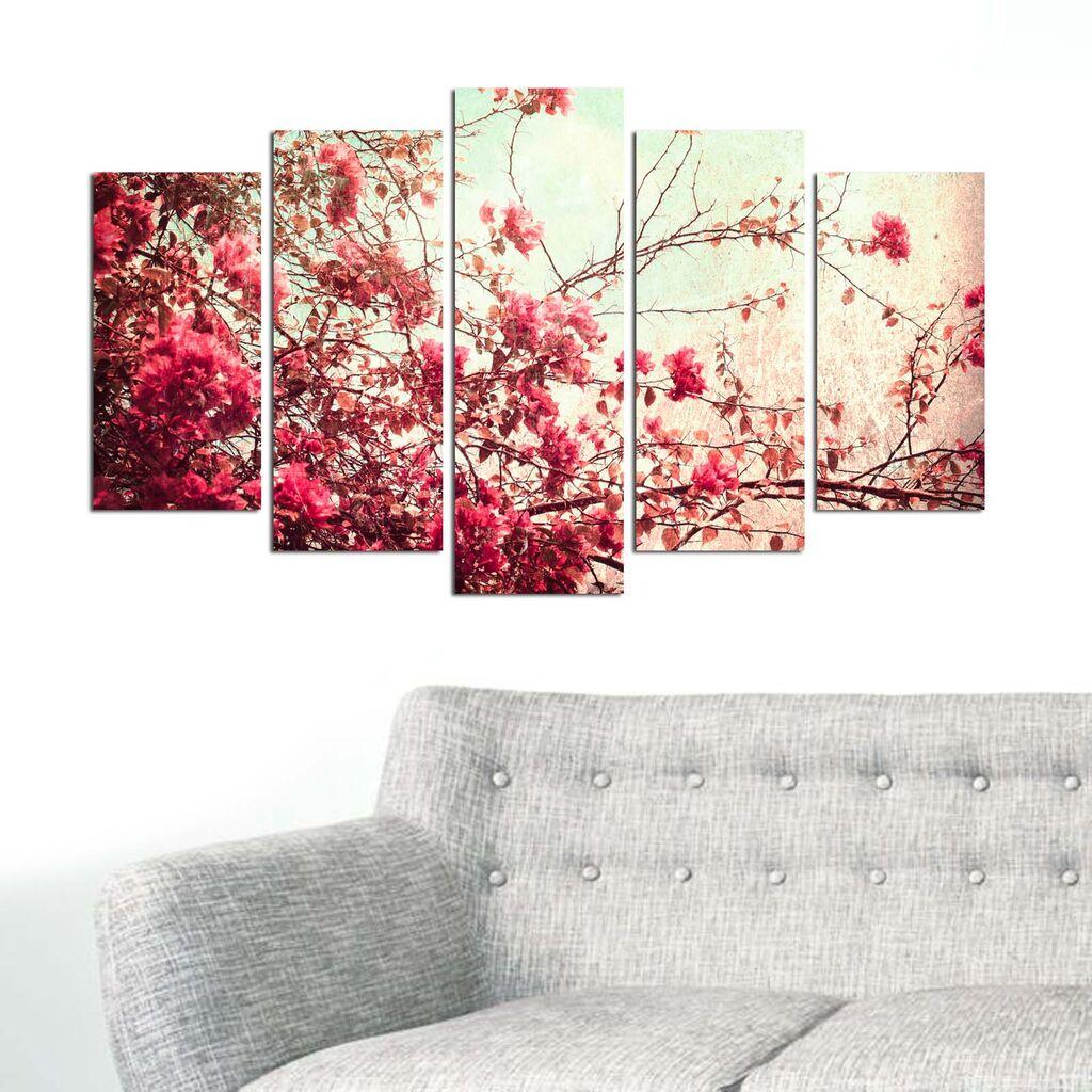 Wallity Set Slika 5PMDF-80, 5 Delova
