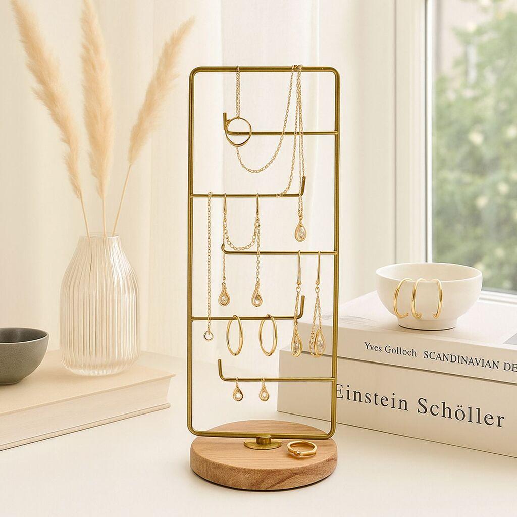 Aberto Design Organizator za nakit, Zlatne boje