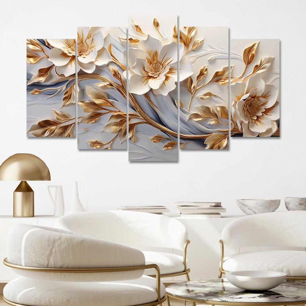 Wallity Set Slika 5MDF4588, 5 Delova