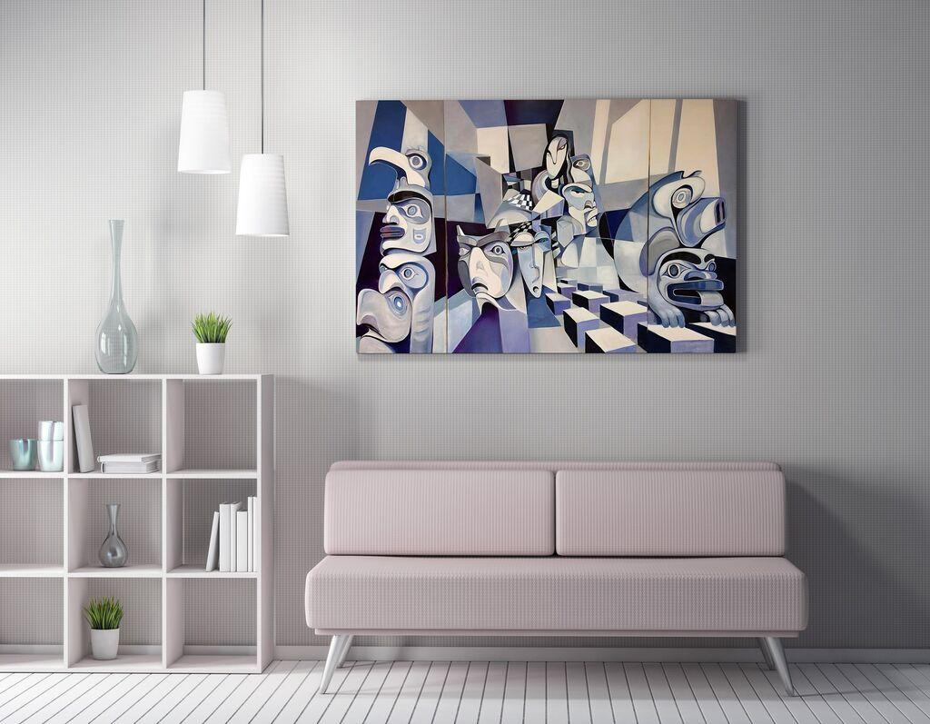 Wallity WY327 Dekorativna slika, 50 x 70 cm