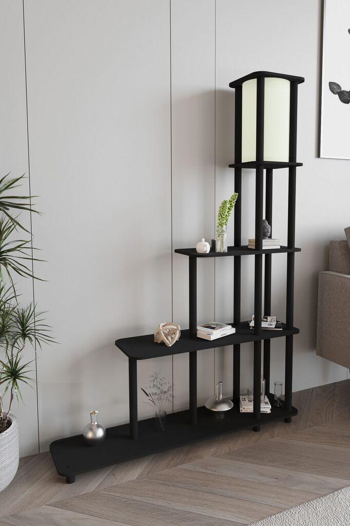 Opviq Podna lampa Escaleras, 150 cm, Crna