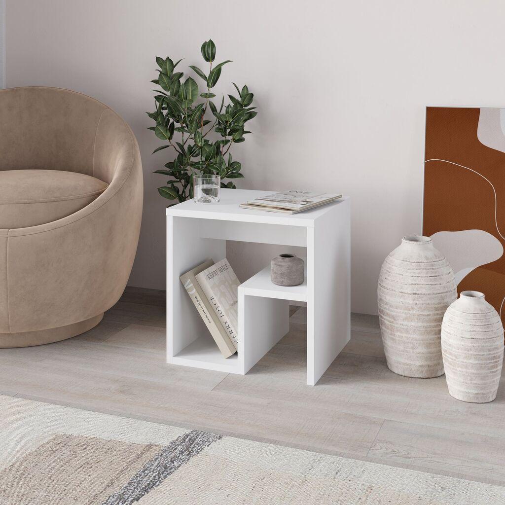 Hanah Home Stočić, 40x40cm, Beli