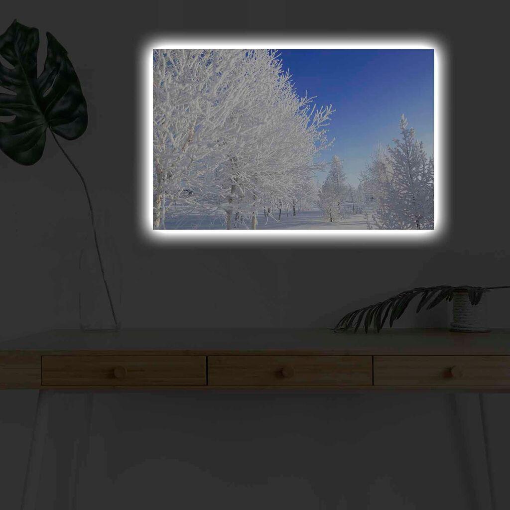Wallity Slika sa LED osvetljenjem 4570KARDACT - 017, 45x70 cm