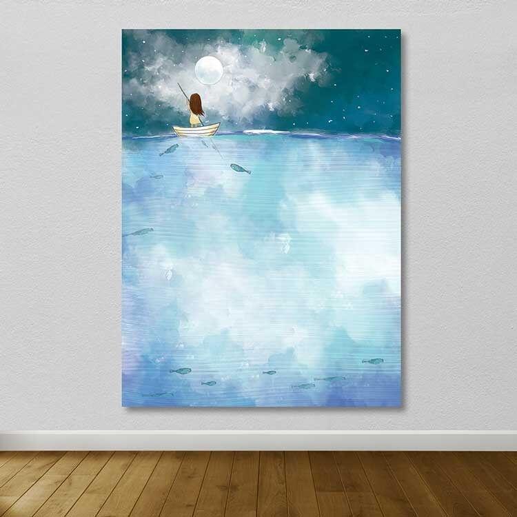 Wallity Slika DEV02945100140, 100x140 cm