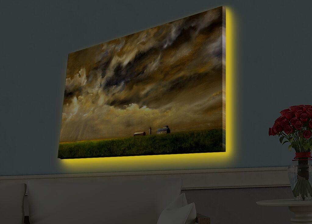 Wallity Slika sa LED osvetljenjem 4570HDACT-049, 45x70 cm