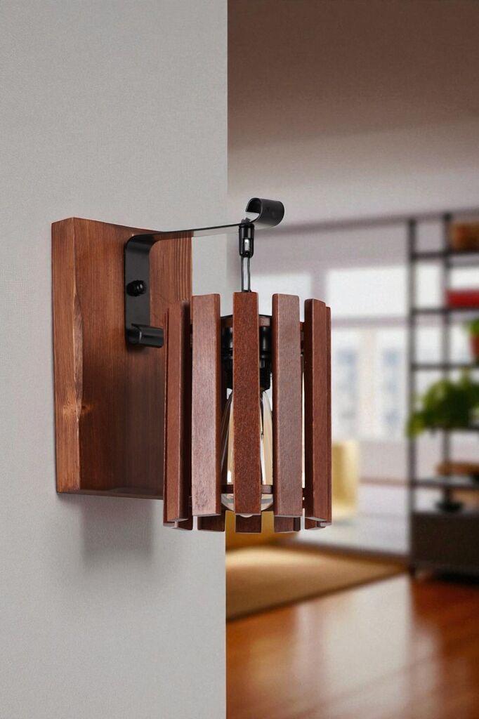 Opviq Zidna lampa 9080-1, Braon