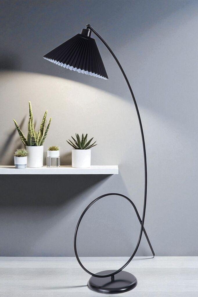 Opviq Podna lampa 8965-2, Crna