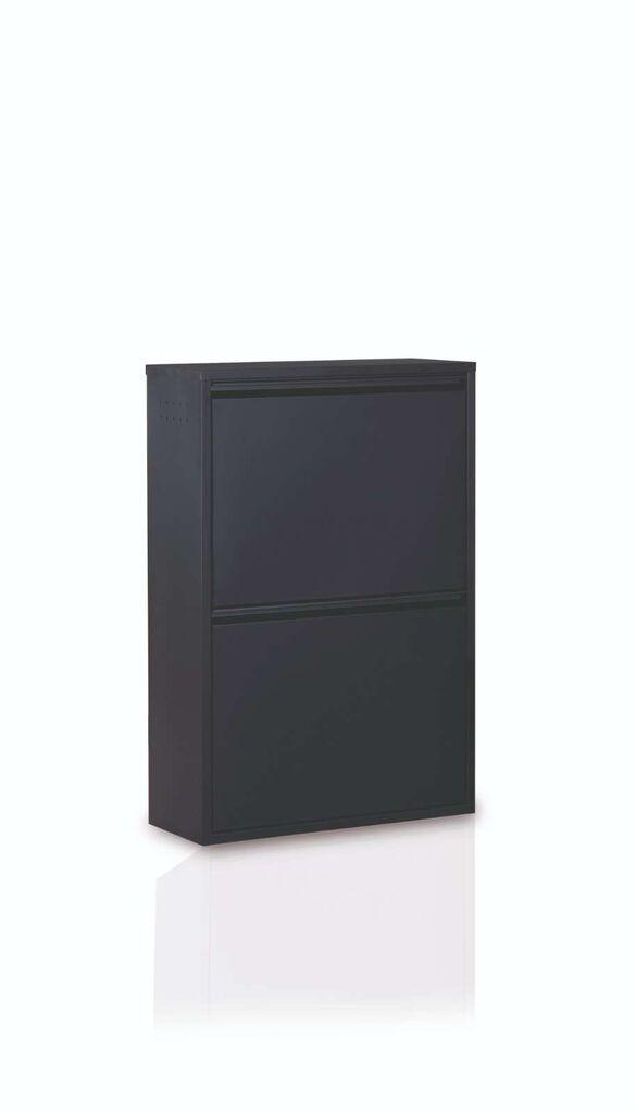 Hanah Home Višenamenski ormar Forto 4, Crni