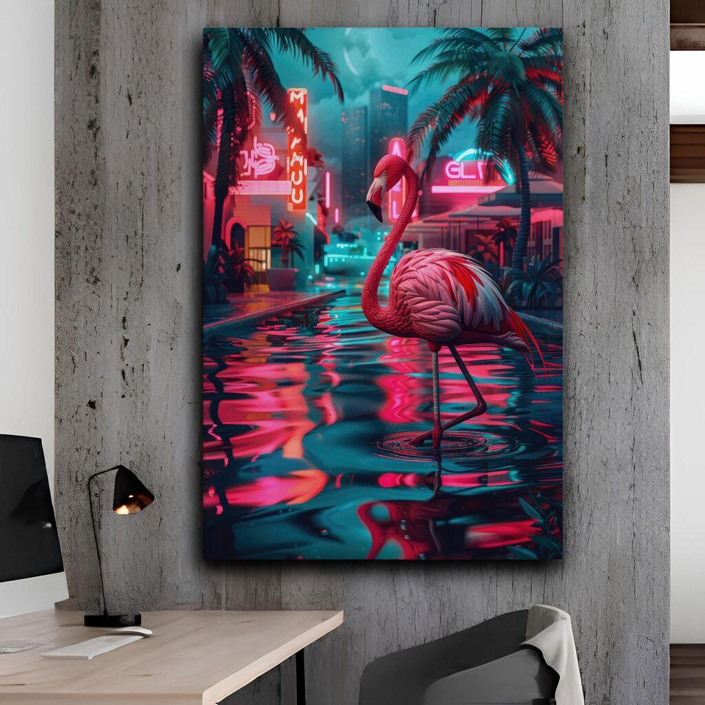 Wallity Dekorativna slika na platnu, 70x100cm, Šarena