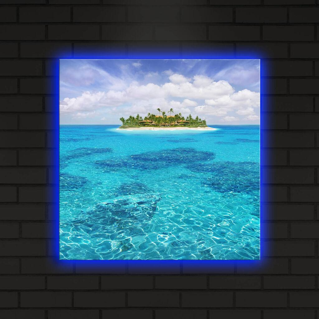 Wallity Slika sa LED osvetljenjem 4040DACT-23, 40x40 cm