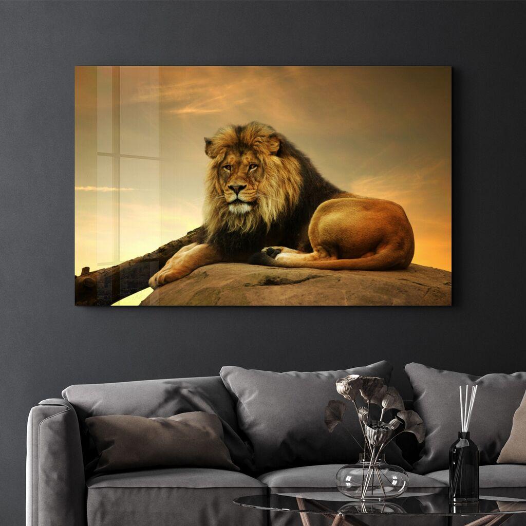 Wallity Dekorativna slika na kaljenom staklu, 46x72cm, Šarena