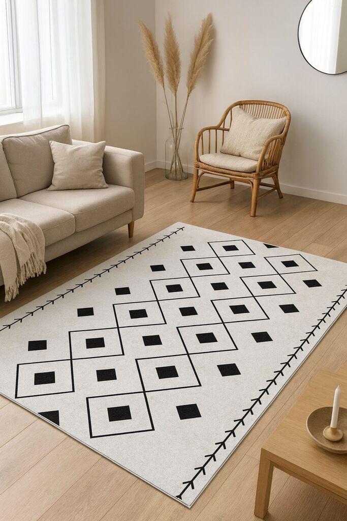 Conceptum Hypnose Tepih HM-CRP25-11, Pravougaoni, 140 x 220 cm, Bež