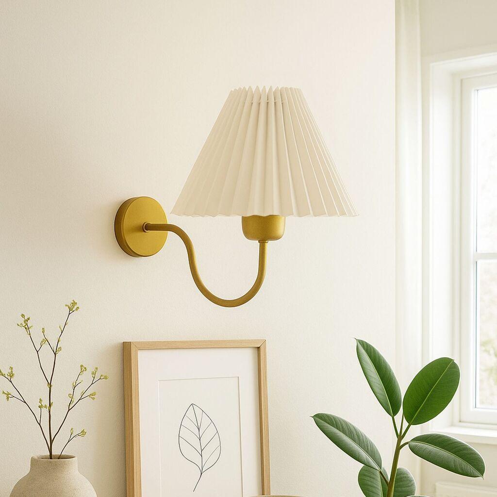 Opviq Zidna lampa 242083, Belo-zlatna