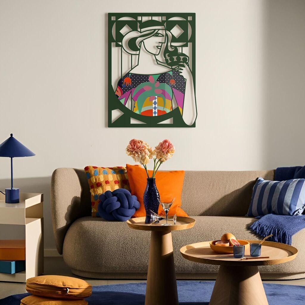 Wallity Zidna dekoracija Mystic Grace 69 x 89 cm