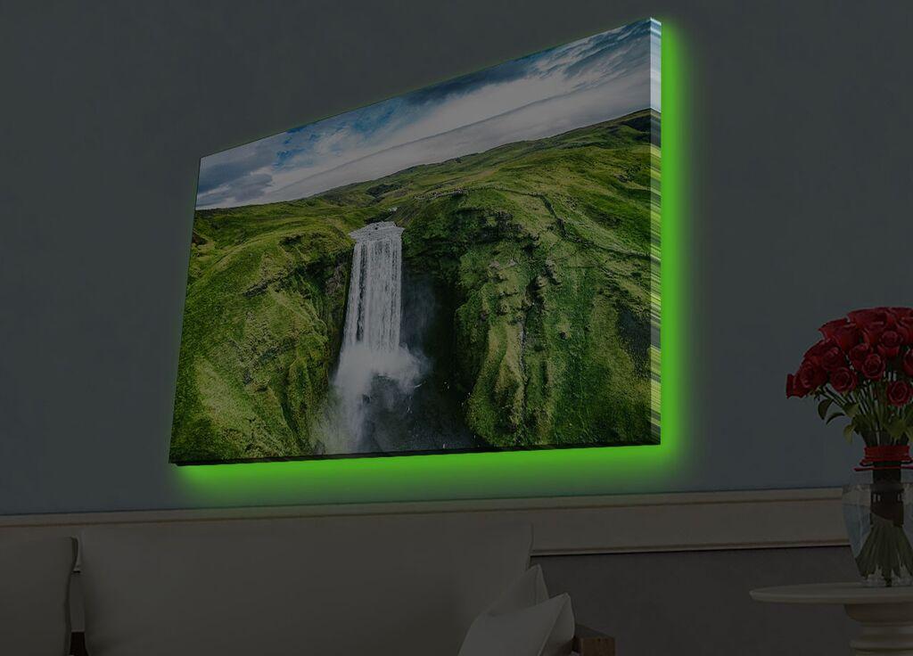 Wallity Slika sa LED osvetljenjem 4570HDACT-092, 45x70 cm