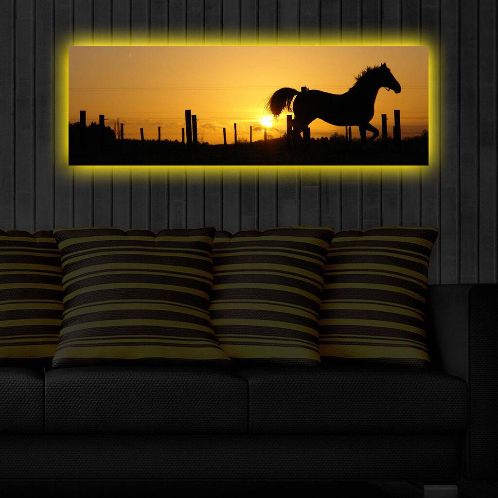 Wallity Slika sa LED osvetljenjem 3090DACT-29, 30x90 cm