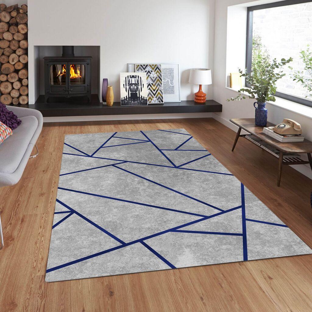 Conceptum Hypnose Tepih CG_59, Pravougaoni, 80 x 140 cm, Sivi
