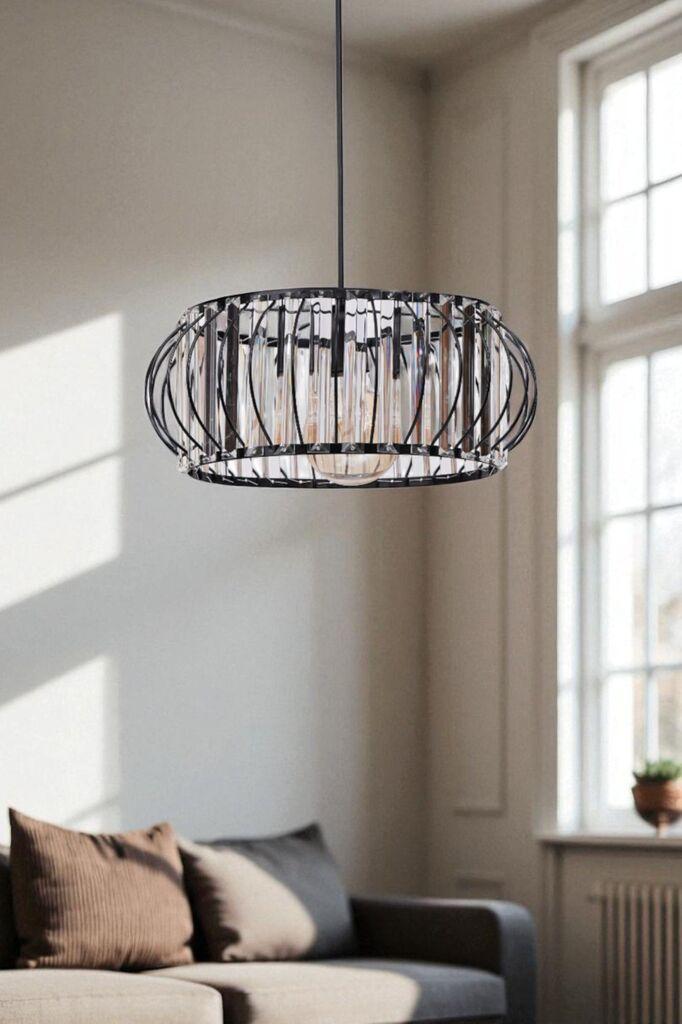 Opviq Luster 2608745, Crni