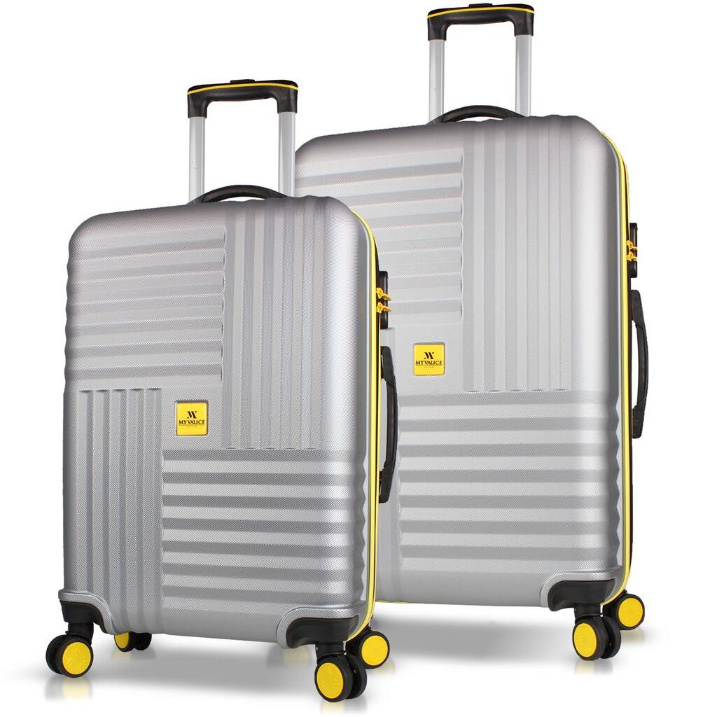 MyValice Set kofera 8395, 2 dela, Sivi