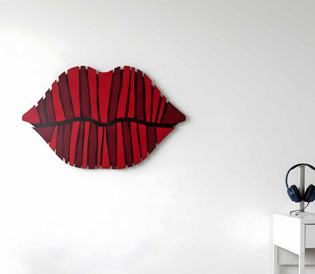 Wallity Dekorativna uramljena slika, 40x68cm, Šarena