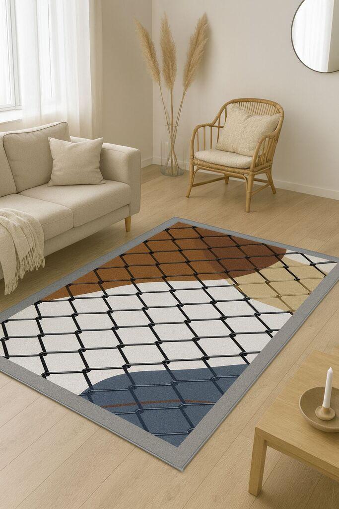 Conceptum Hypnose Tepih HM-CRP25-17, Pravougaoni, 80 x 140 cm, Šareni