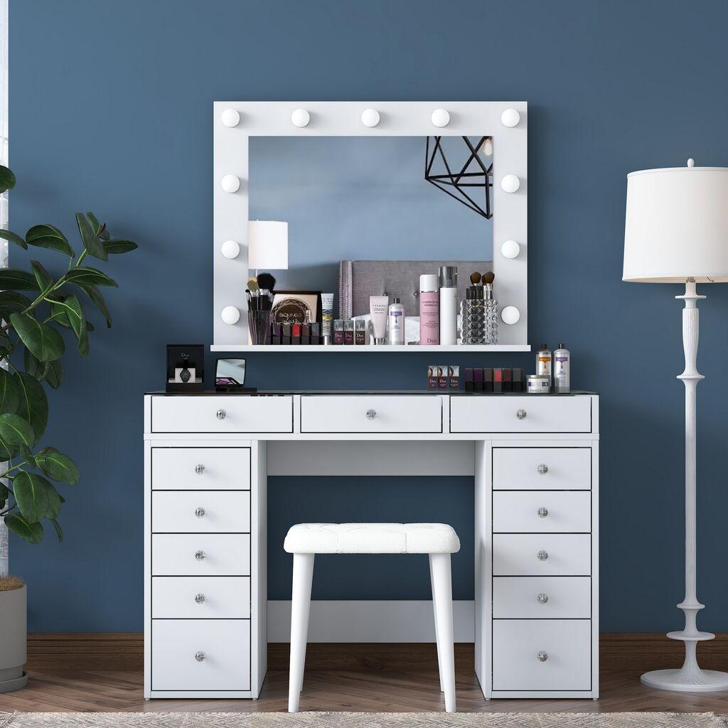 Hanah Home Sto za šminkanje BJ156-3872, Beli