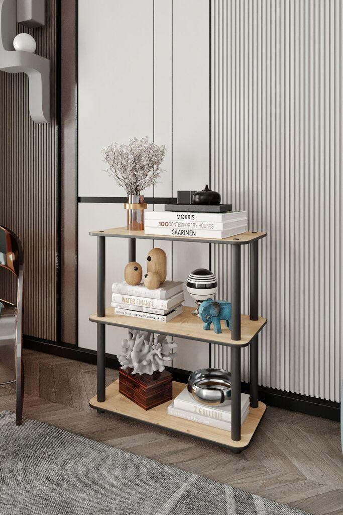 Hanah Home Polica za kuću Bookcase, 30x72x60 cm, Boje hrasta