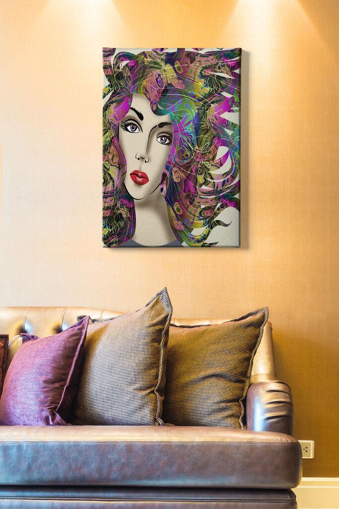 Wallity Slika Kanvas Tablo-50, 50x70 cm