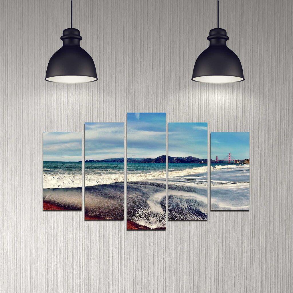 Wallity Set Slika 5DMDF-33, 5 Delova