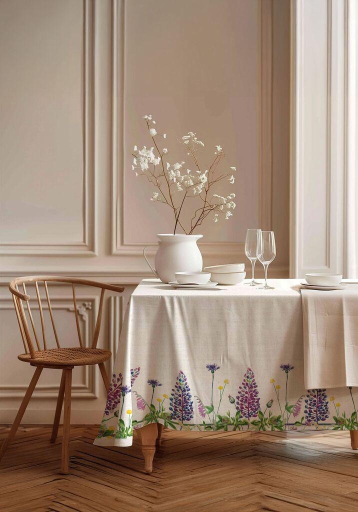 Hermia Stolnjak MSAORT00031-375, 150×250 cm, 230 g/m², Pamuk, Šareni