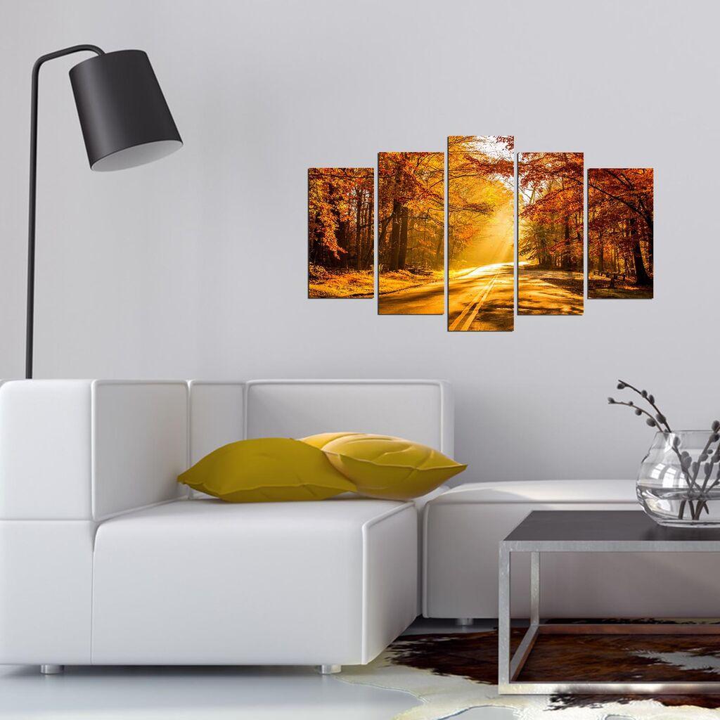 Wallity Set Slika 5MX-88, 5 Delova