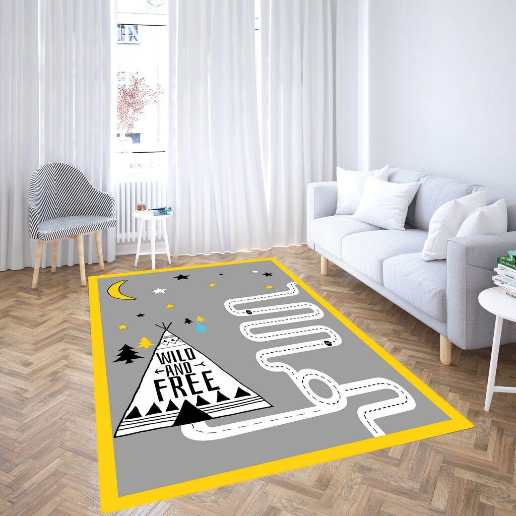 Conceptum Hypnose Tepih Cgkids21, Pravougaoni, 120 x 180 cm, Šareni
