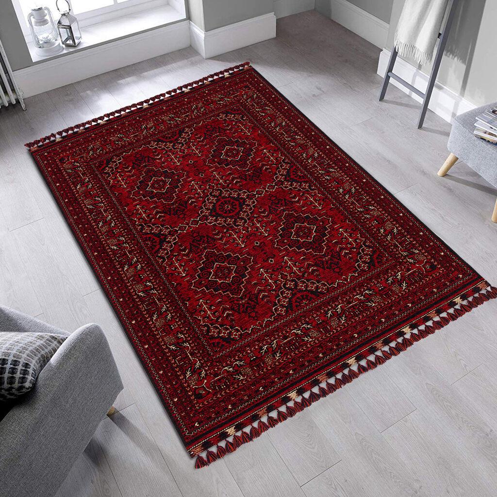 Conceptum Hypnose Tepih Bhr 05, Pravougaoni, 80 x 300 cm, Bordo