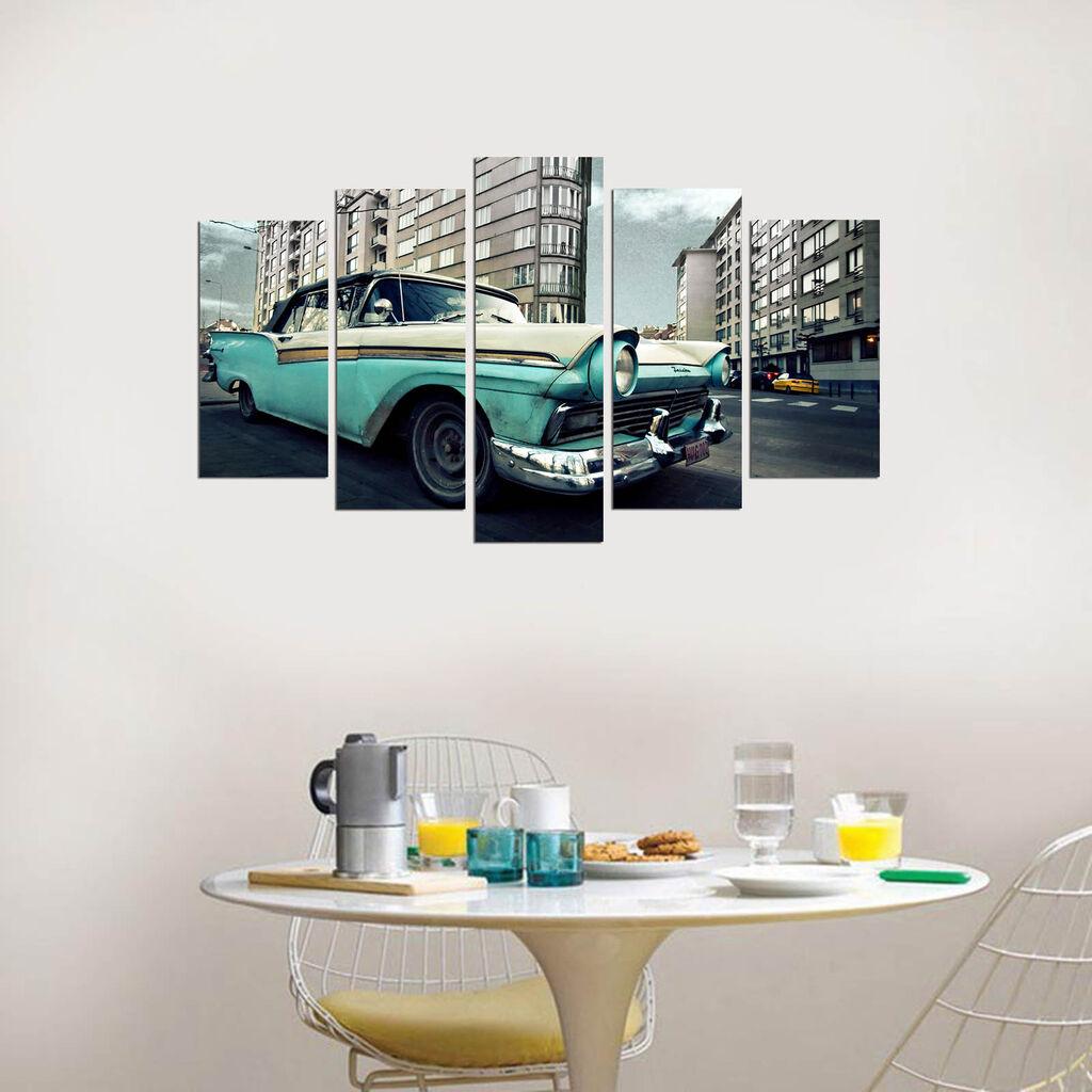 Wallity Set Slika 5PMX-012, 5 Delova