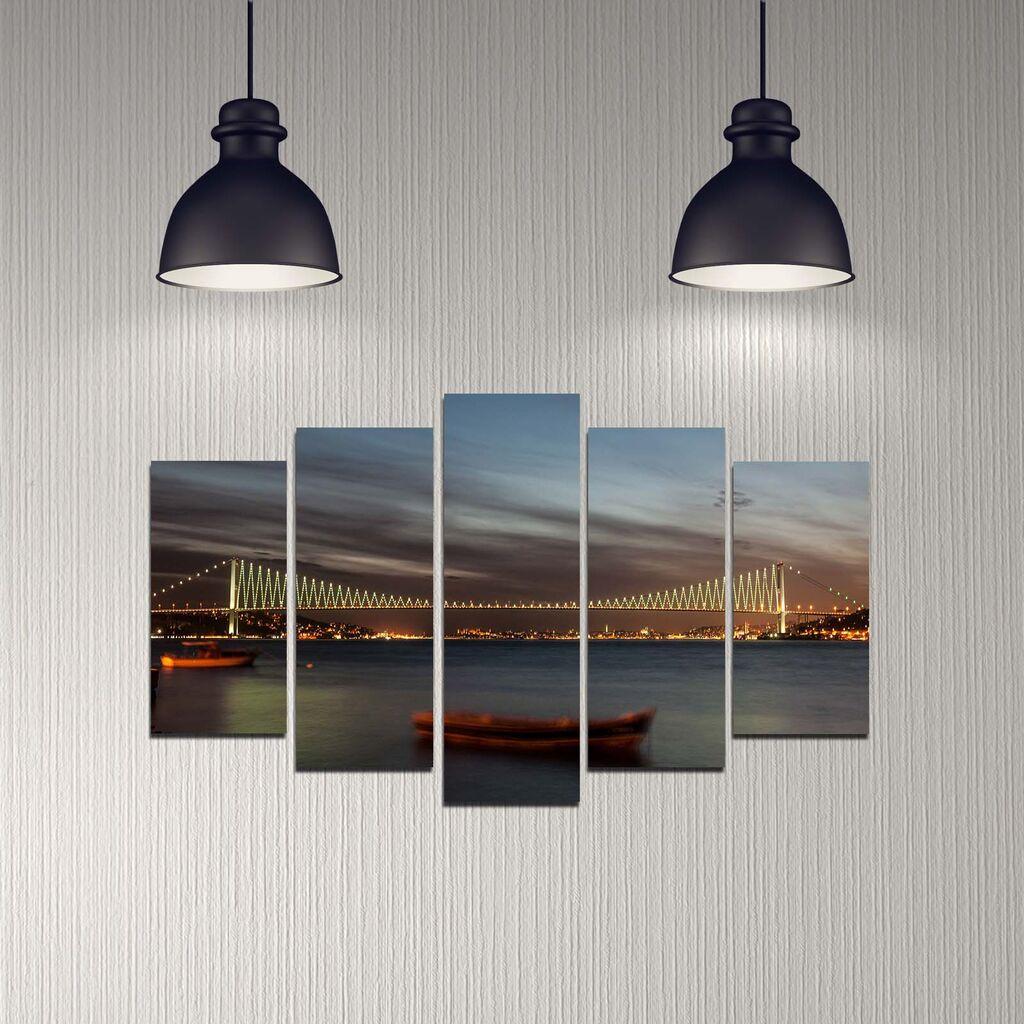 Wallity Set Slika 5DMDF-19, 5 Delova