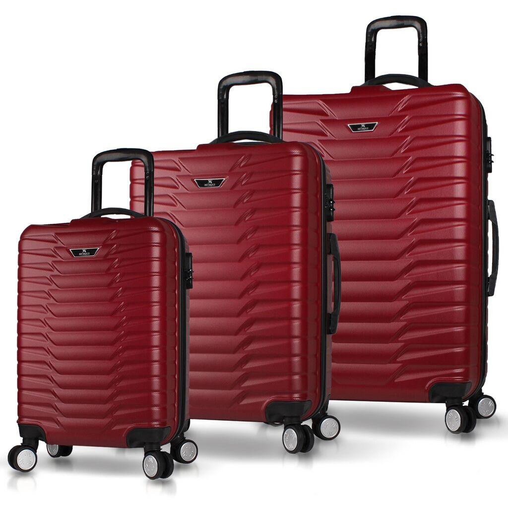 MyValice Set kofera 5608, 3 dela, Crveni