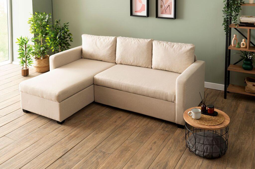 Atelier del Sofa Ugaona granitura Kado, Krem