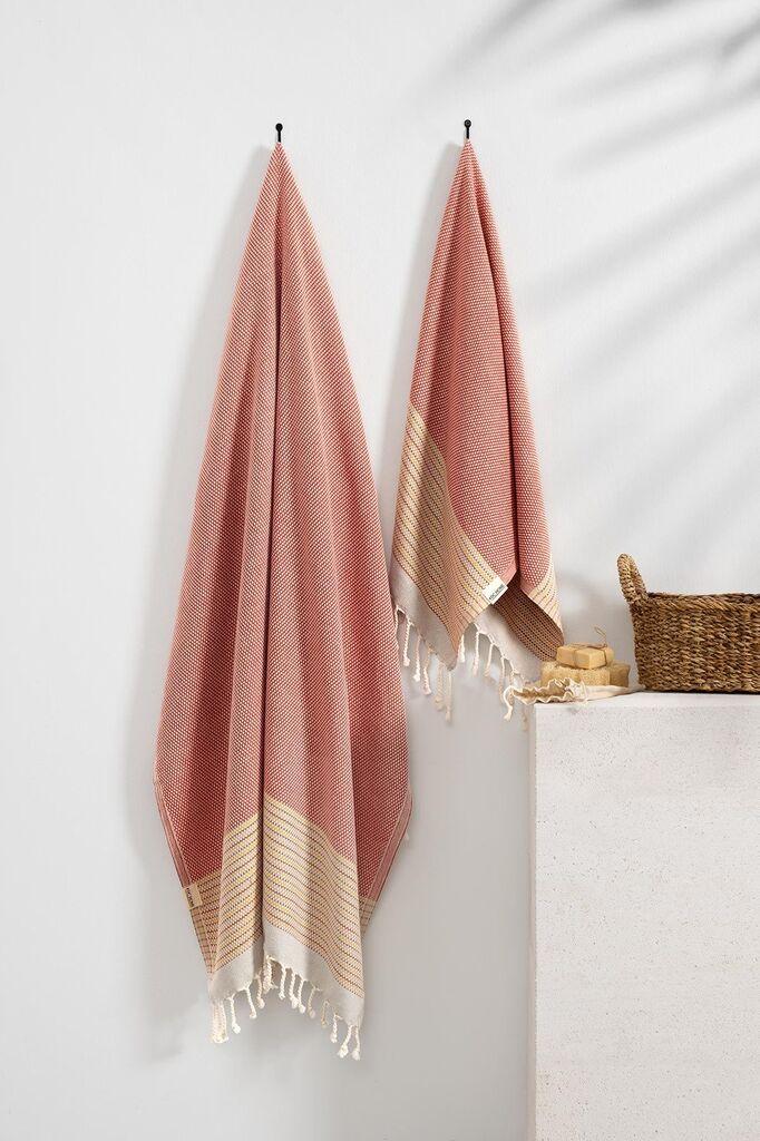L'essentiel Maison Set peškira Premium Fouta, 90 x 180 cm, 55 x 93 cm