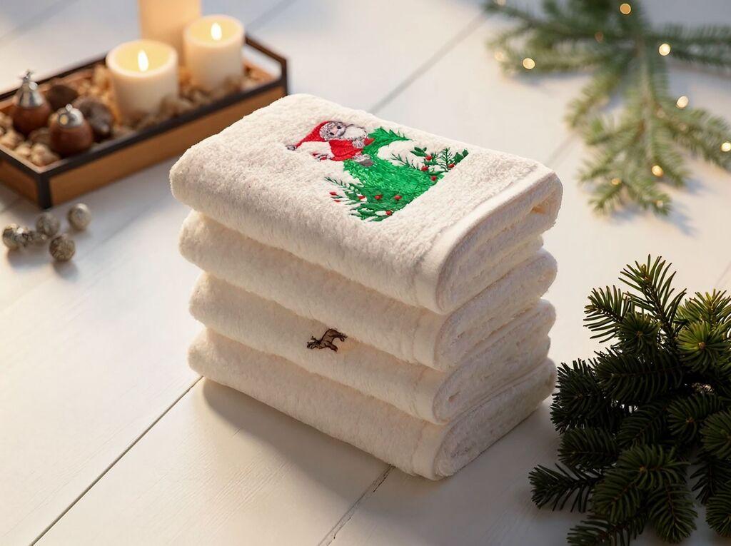 L'essentiel Maison Set peškira za kupanje, 4 komada, Šareni