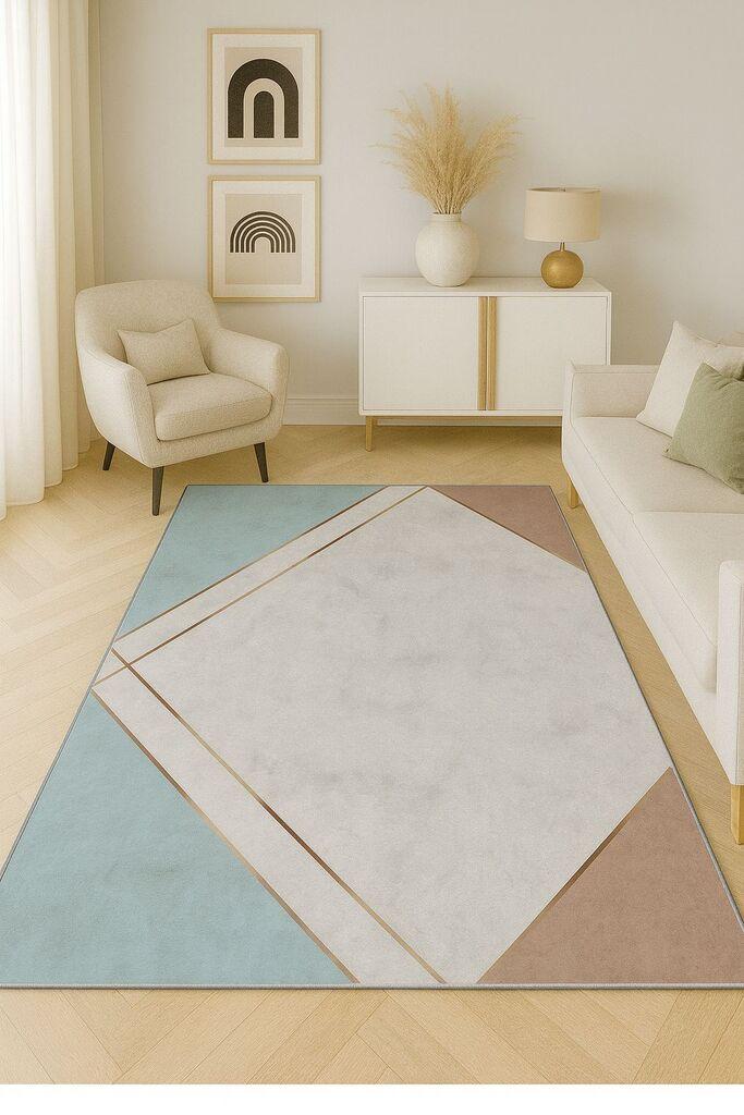 Conceptum Hypnose Tepih HM-CRP25-52, Pravougaoni, 80 x 140 cm, Krem-bež